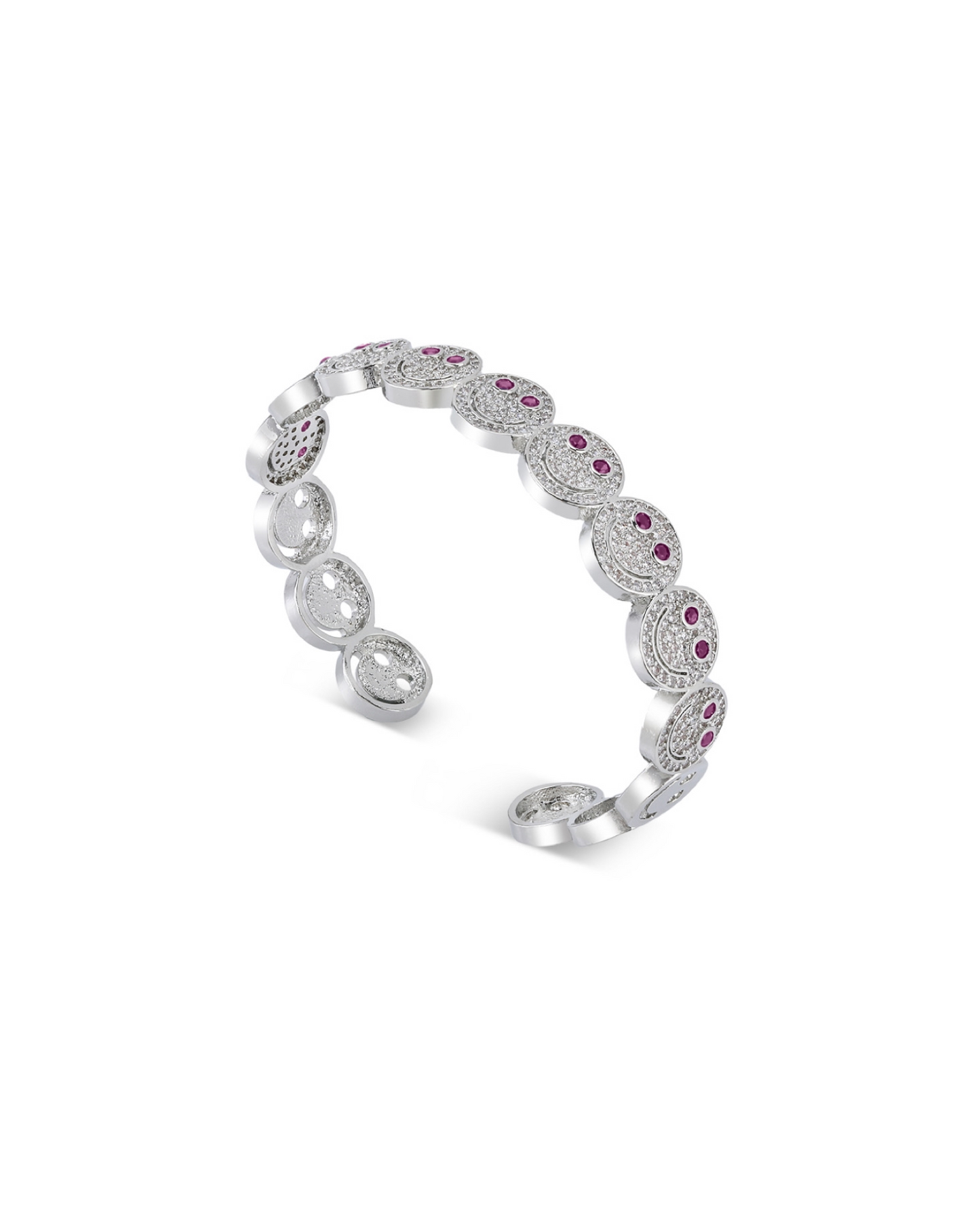 Silver Smiley Bracelets