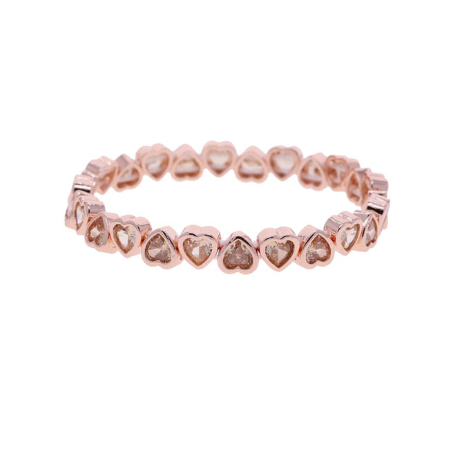Rose gold Hearts Bracelets