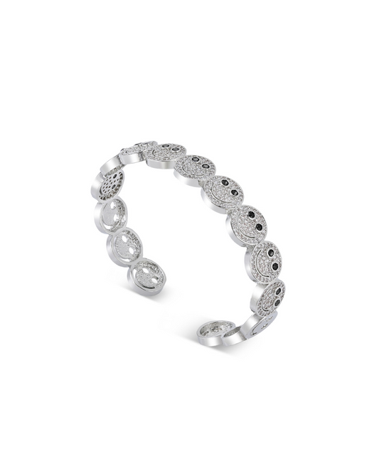 Silver Smiley Bracelets