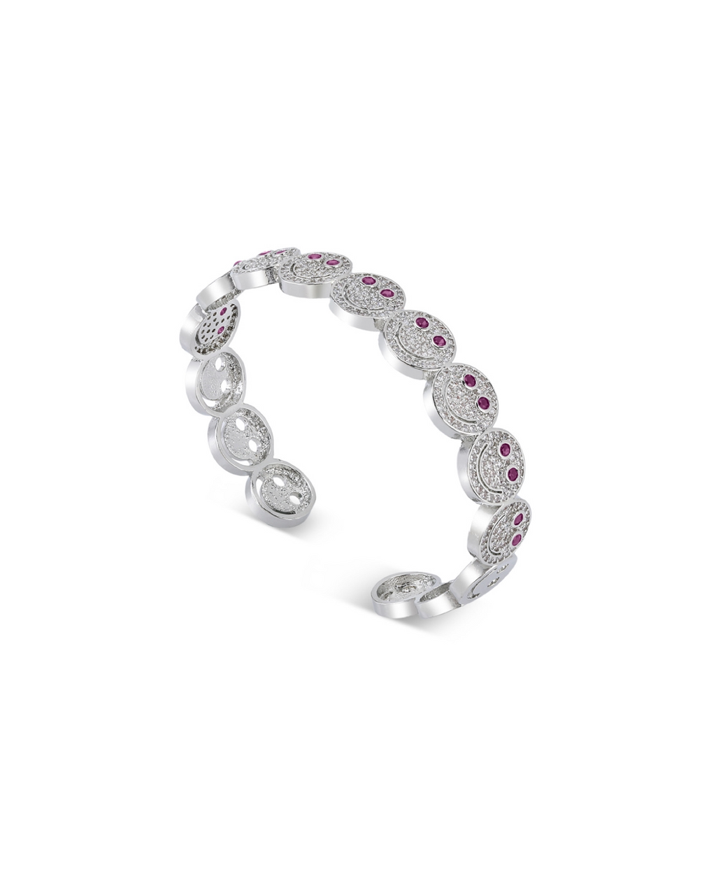 Silver Smiley Bracelets