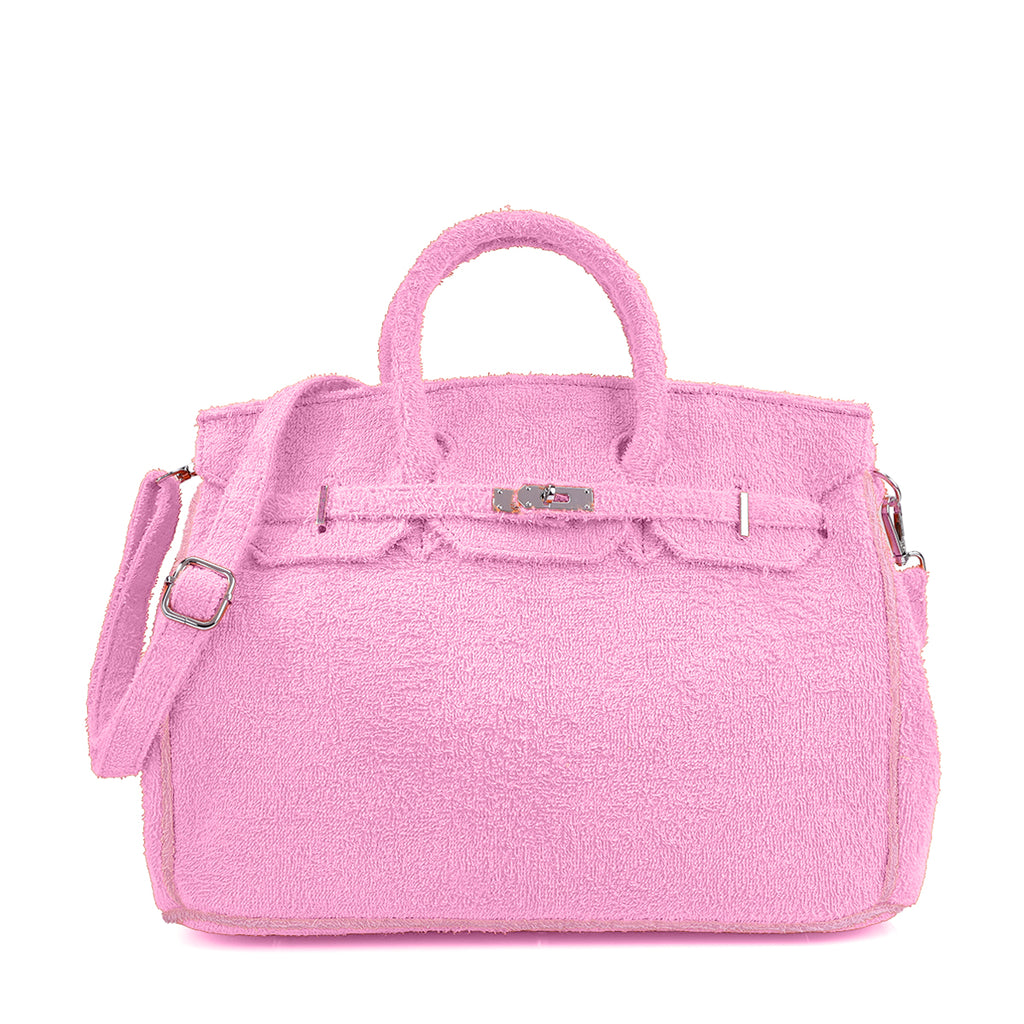 Terry Tote Bag - Pink