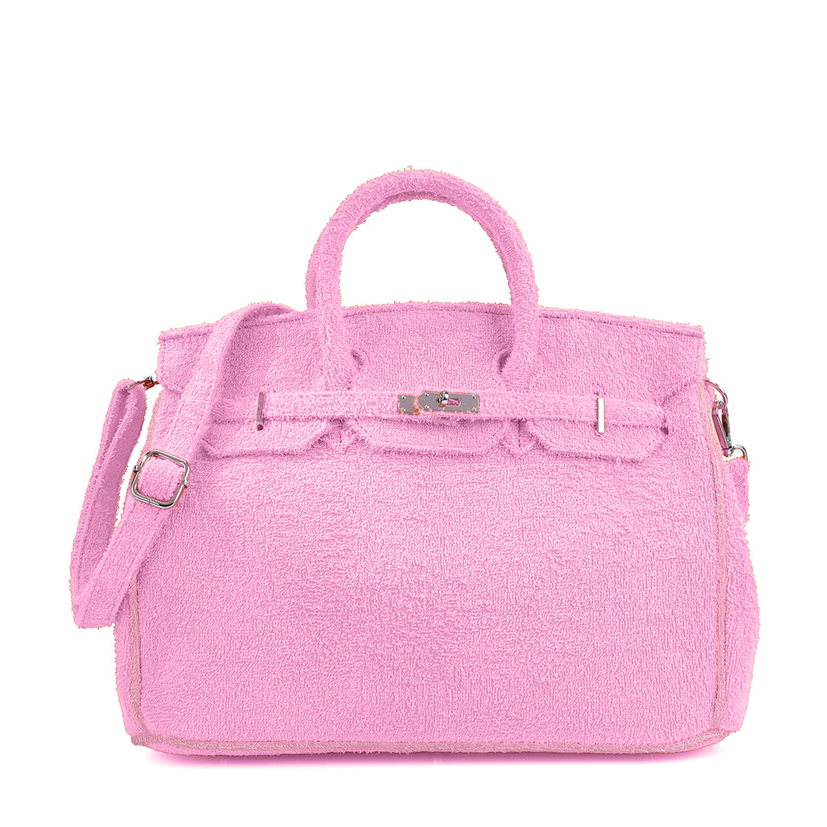 Terry Tote Bag - Pink