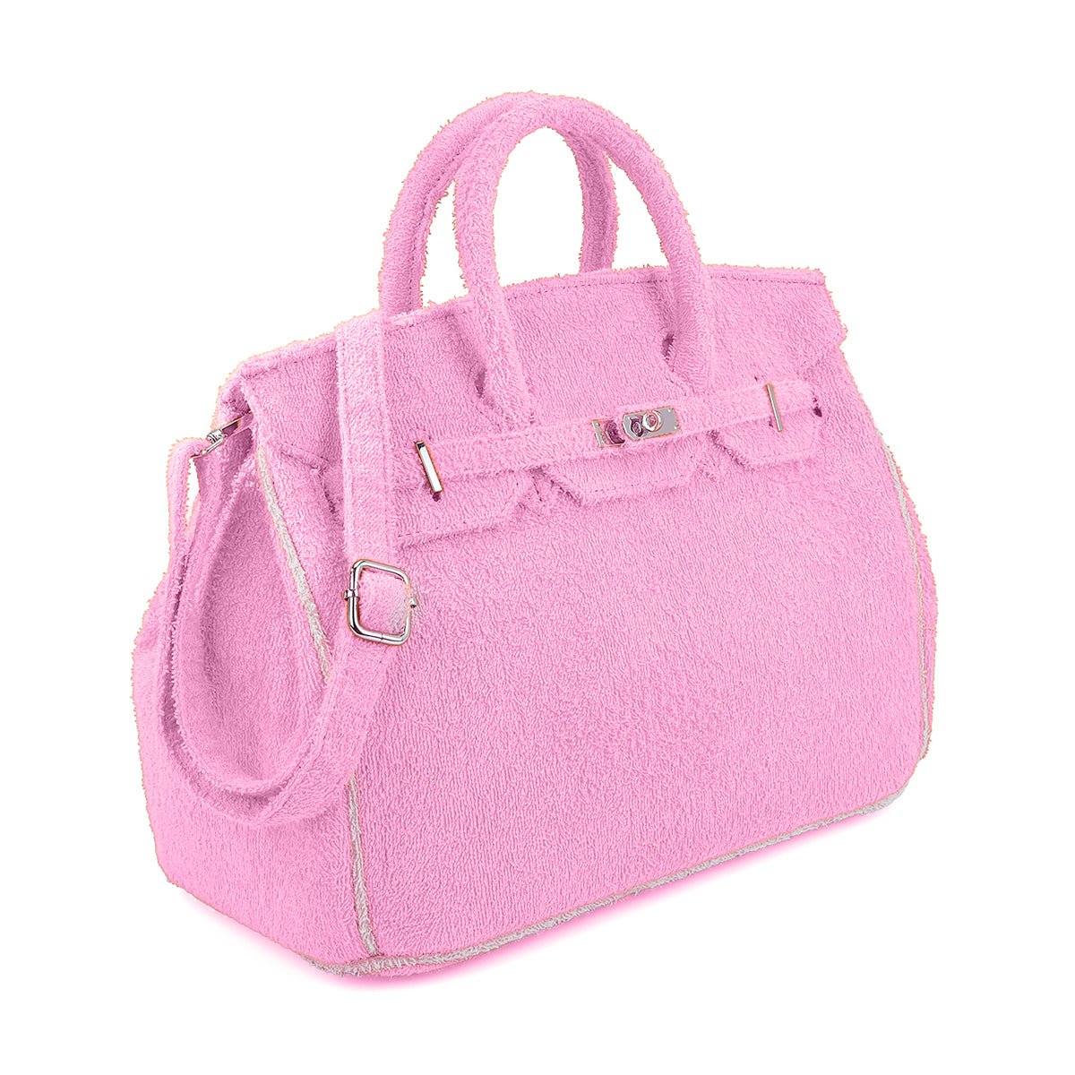 Terry Tote Bag - Pink