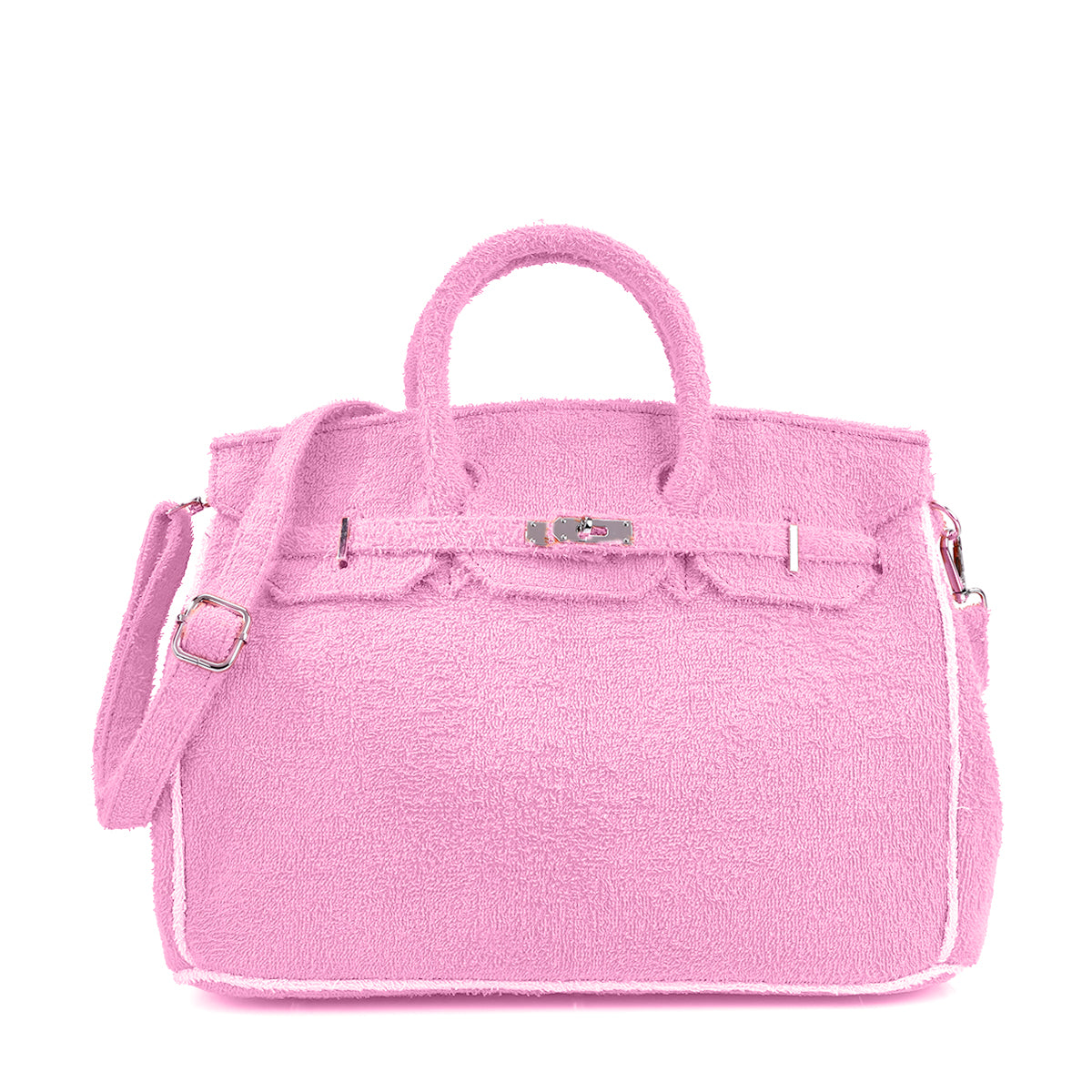 Terry Tote Bag - Pink