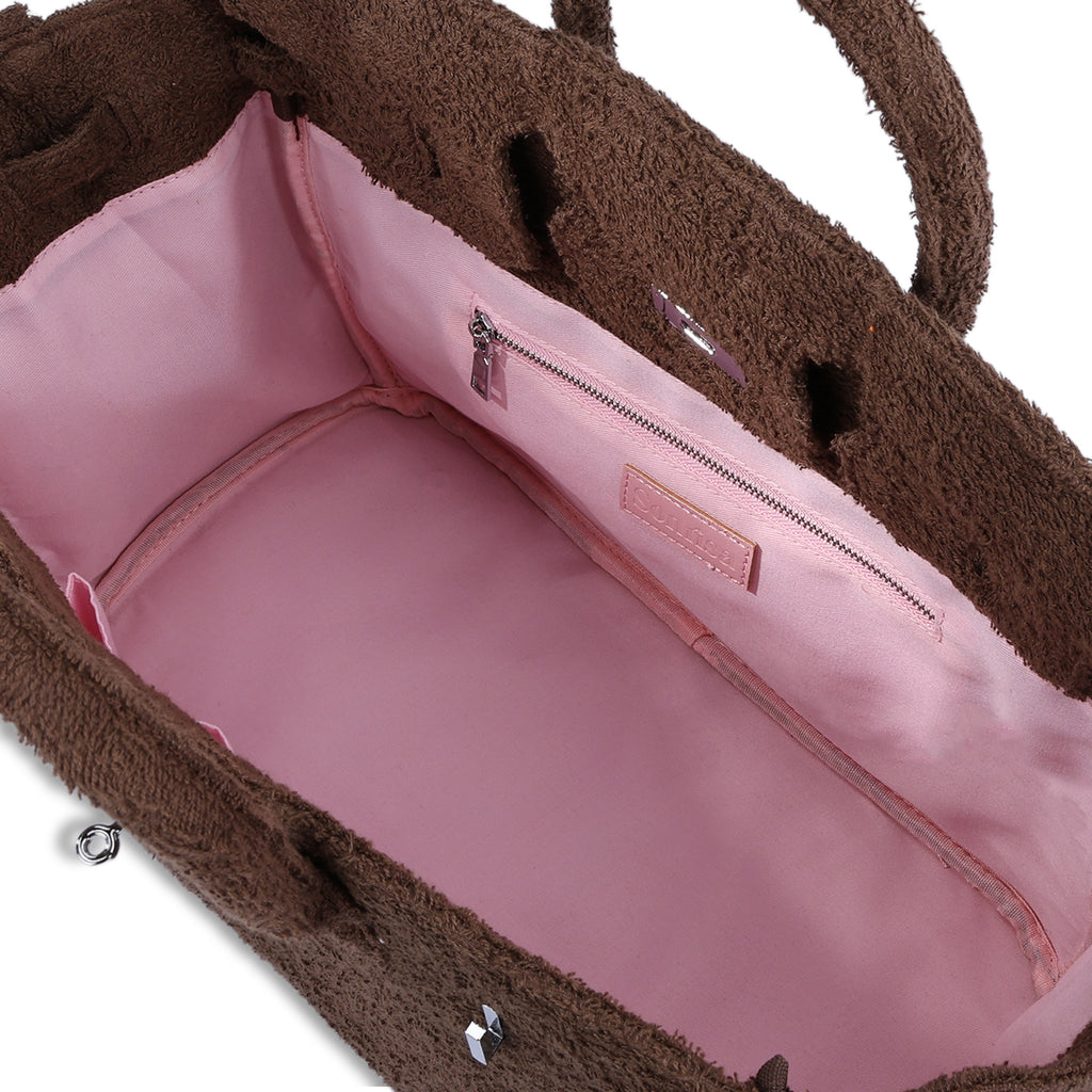 Terry Tote Bag - Brown