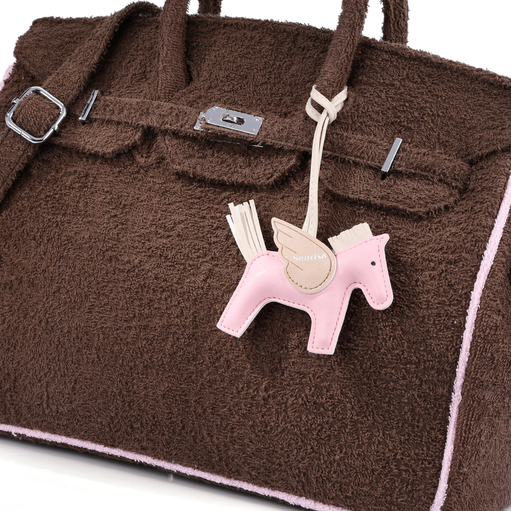 Terry Tote Bag - Brown