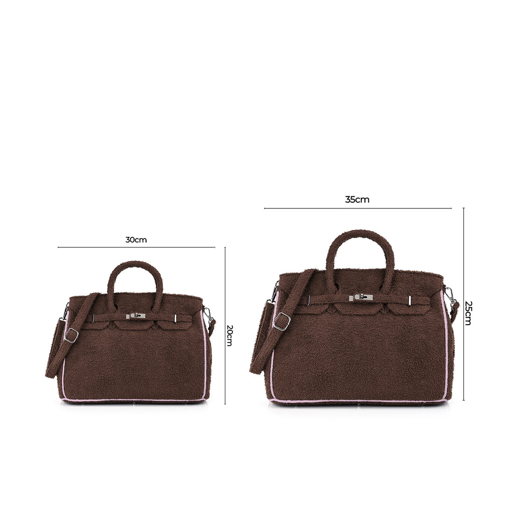 Terry Tote Bag - Brown