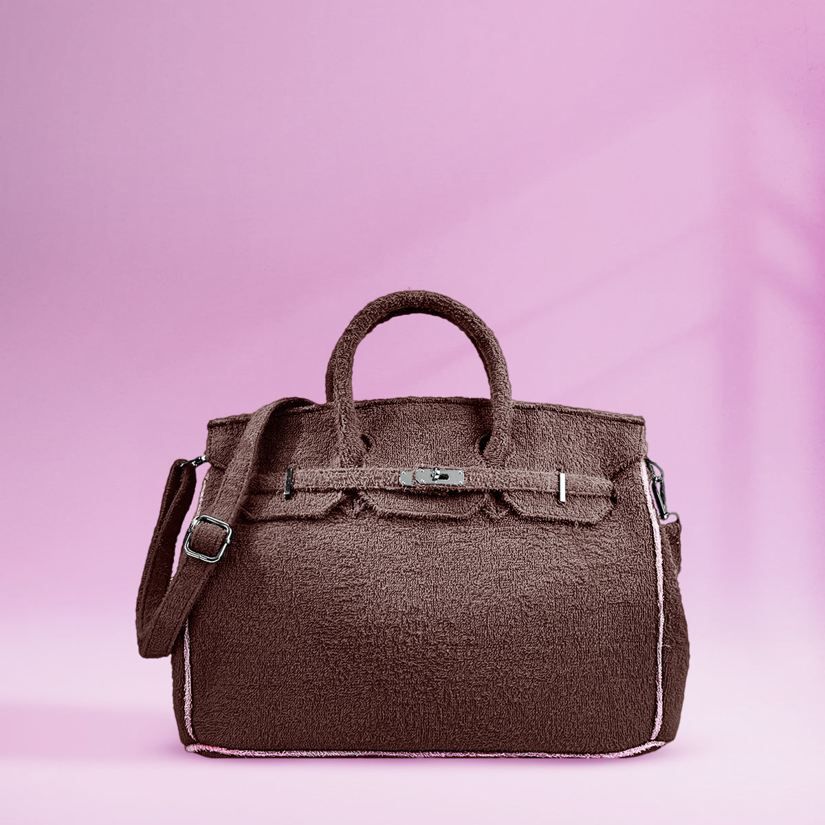 Terry Tote Bag - Brown