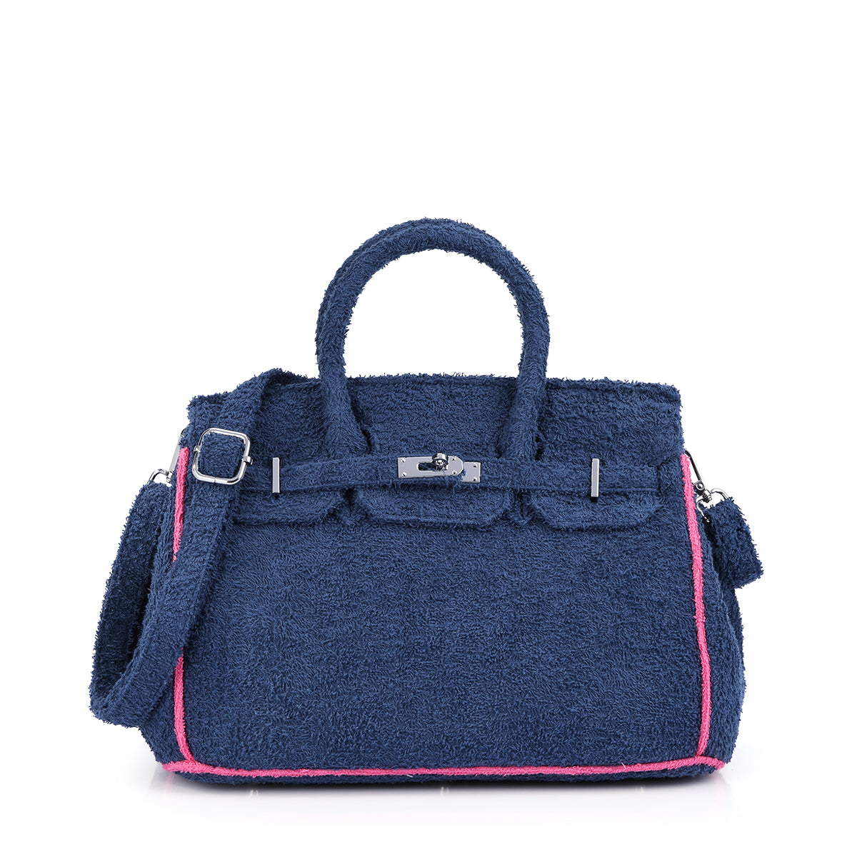 Terry Tote Bag - Navy