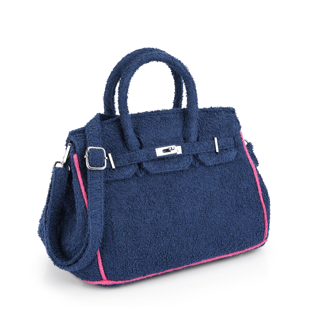 Terry Tote Bag - Navy