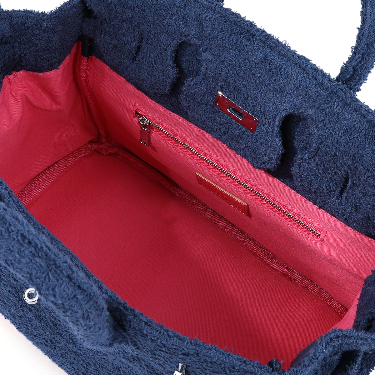 Terry Tote Bag - Navy