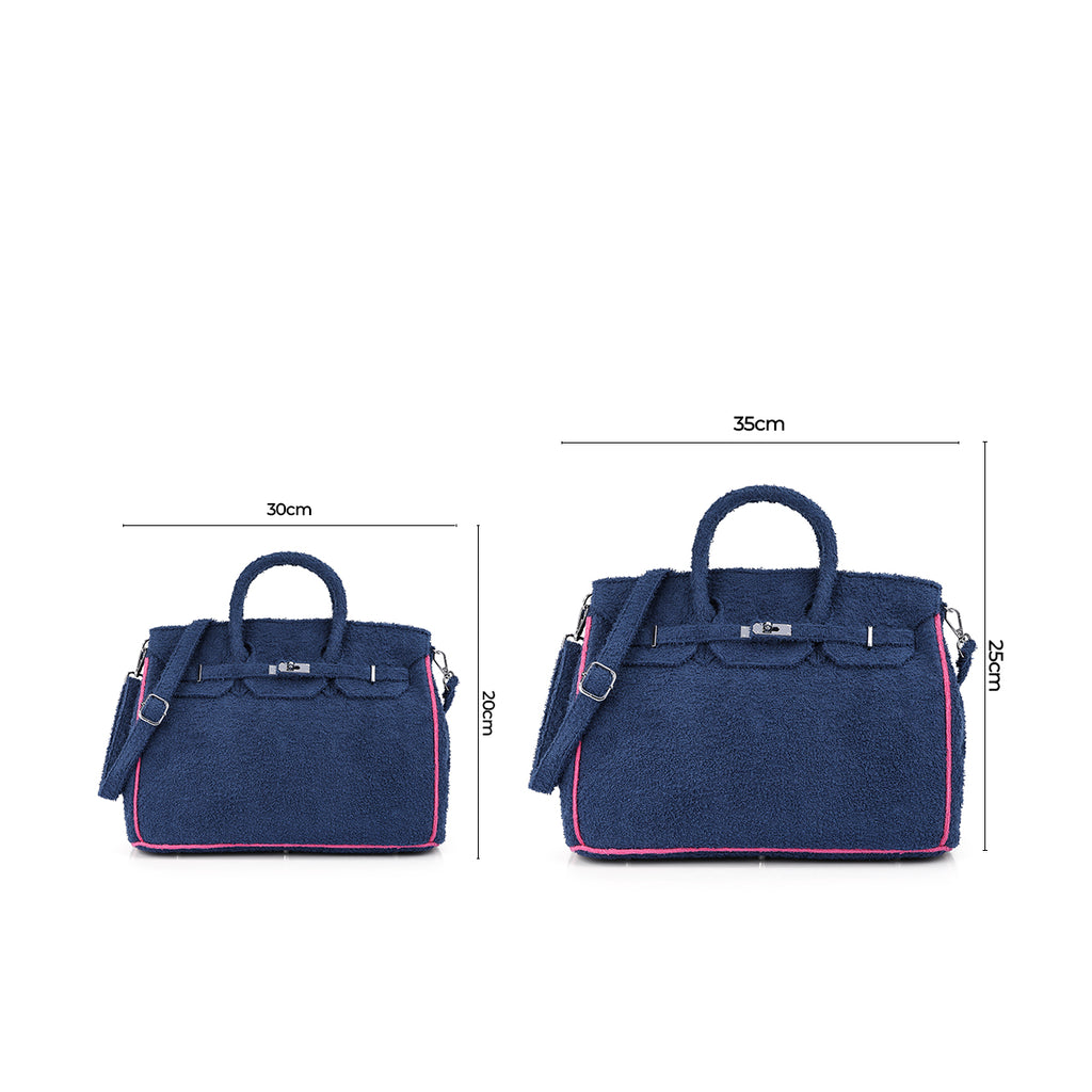 Terry Tote Bag - Navy