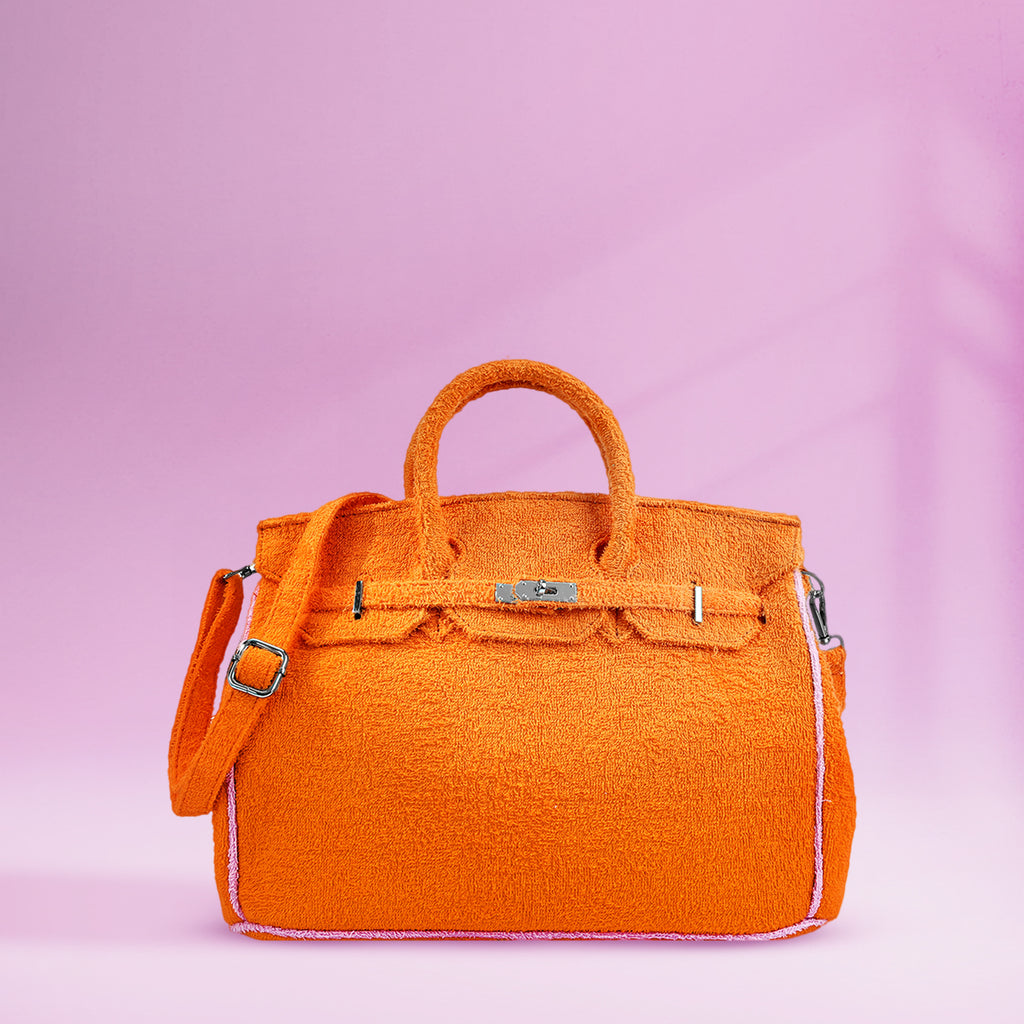 Terry Tote Bag - Orange