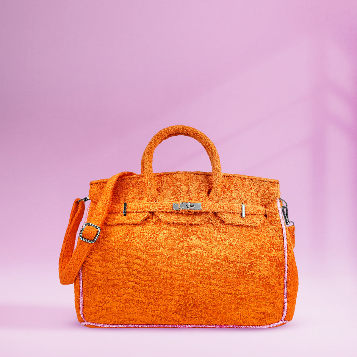 Terry Tote Bag - Orange