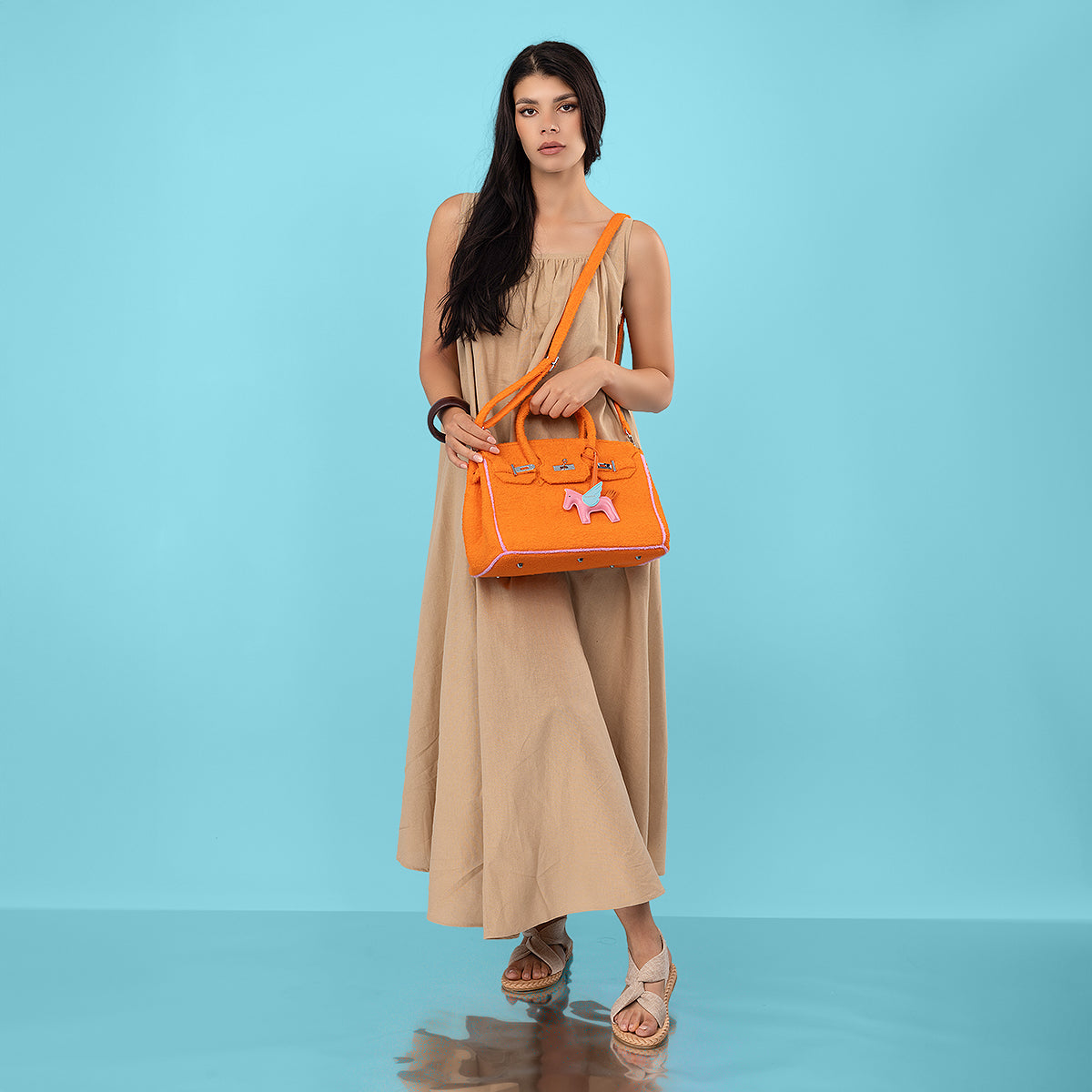 Terry Tote Bag - Orange