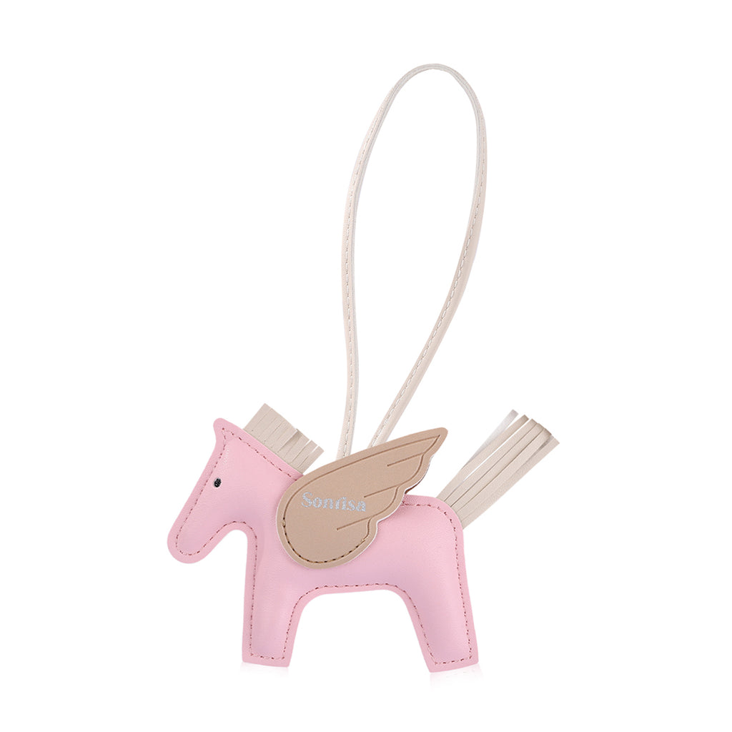 Bag Charm - Baby Pink