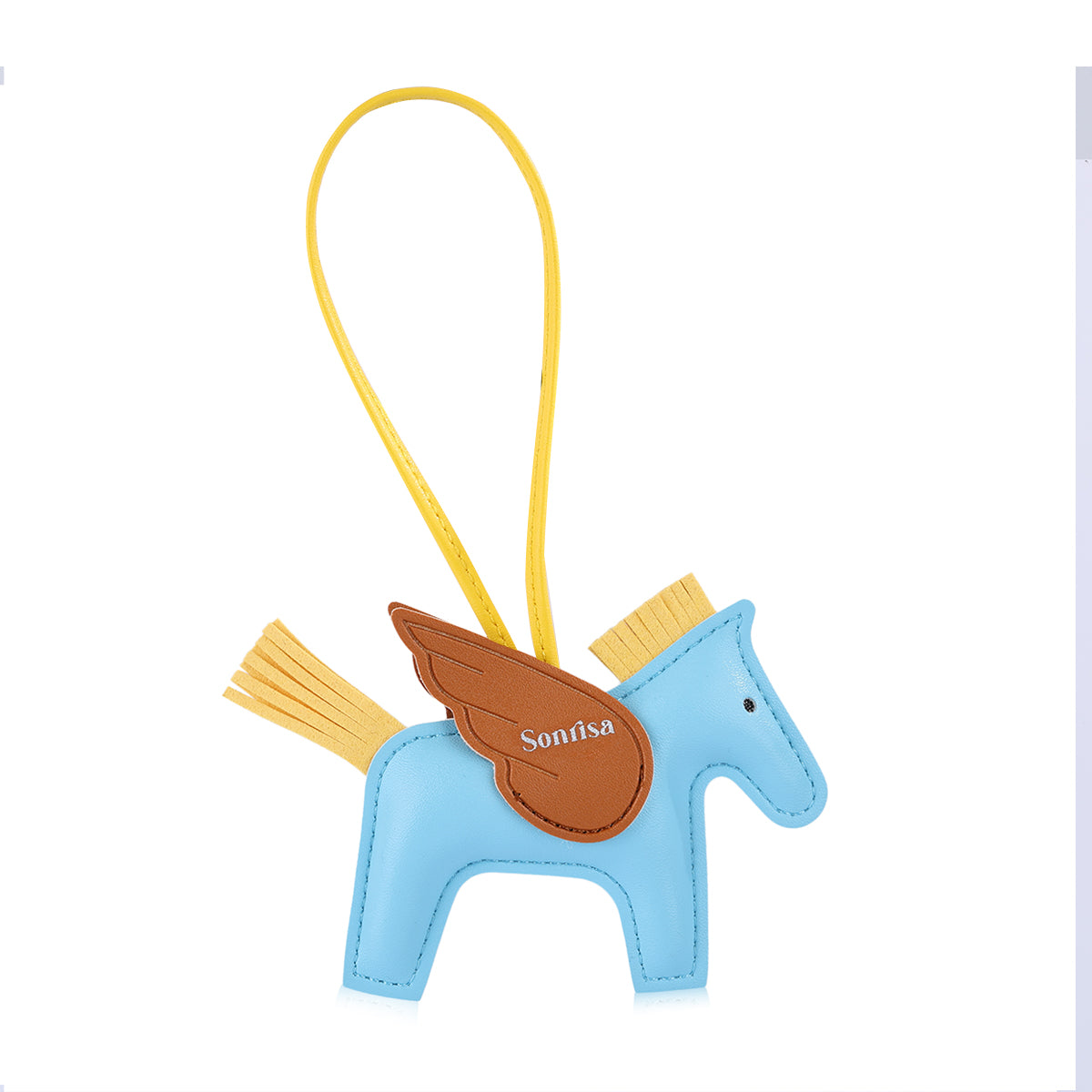 Bag Charm - Baby Blue