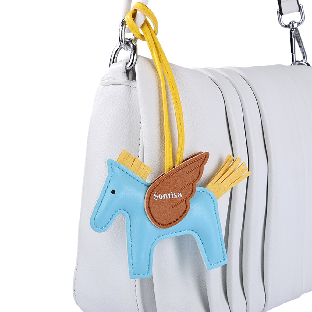 Bag Charm - Baby Blue