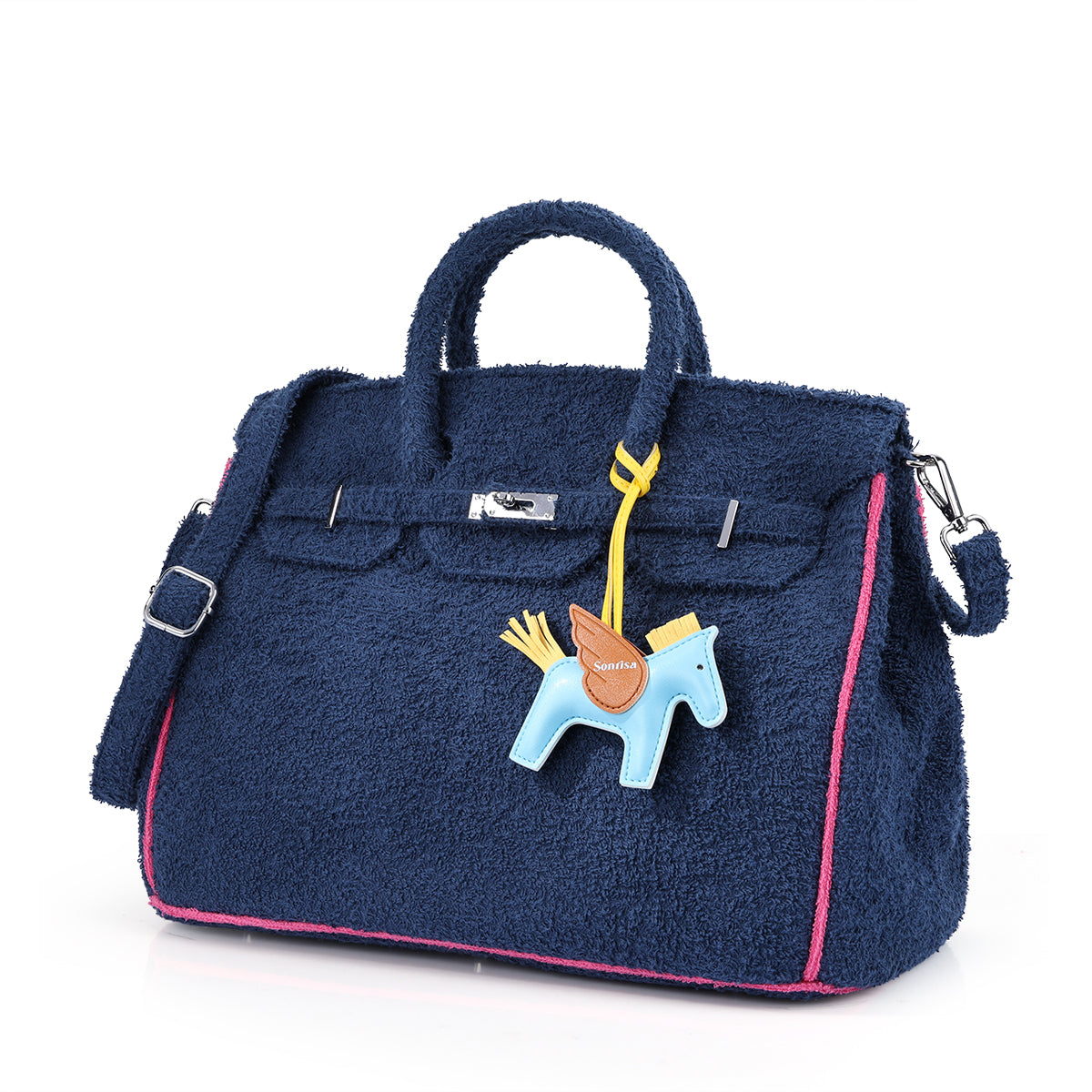 Bag Charm - Baby Blue
