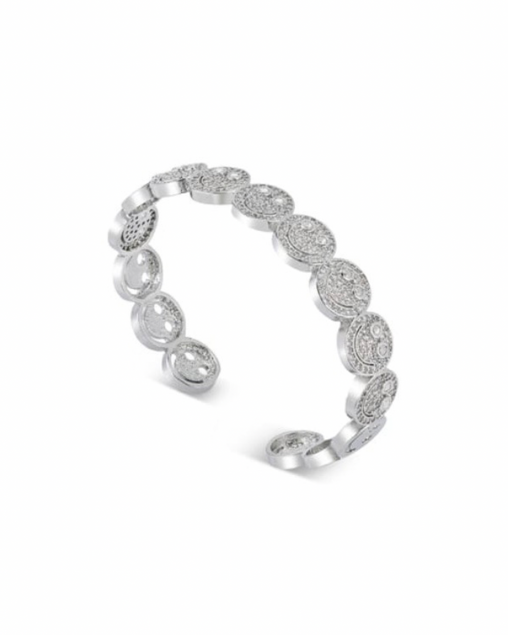 Silver Smiley Bracelets