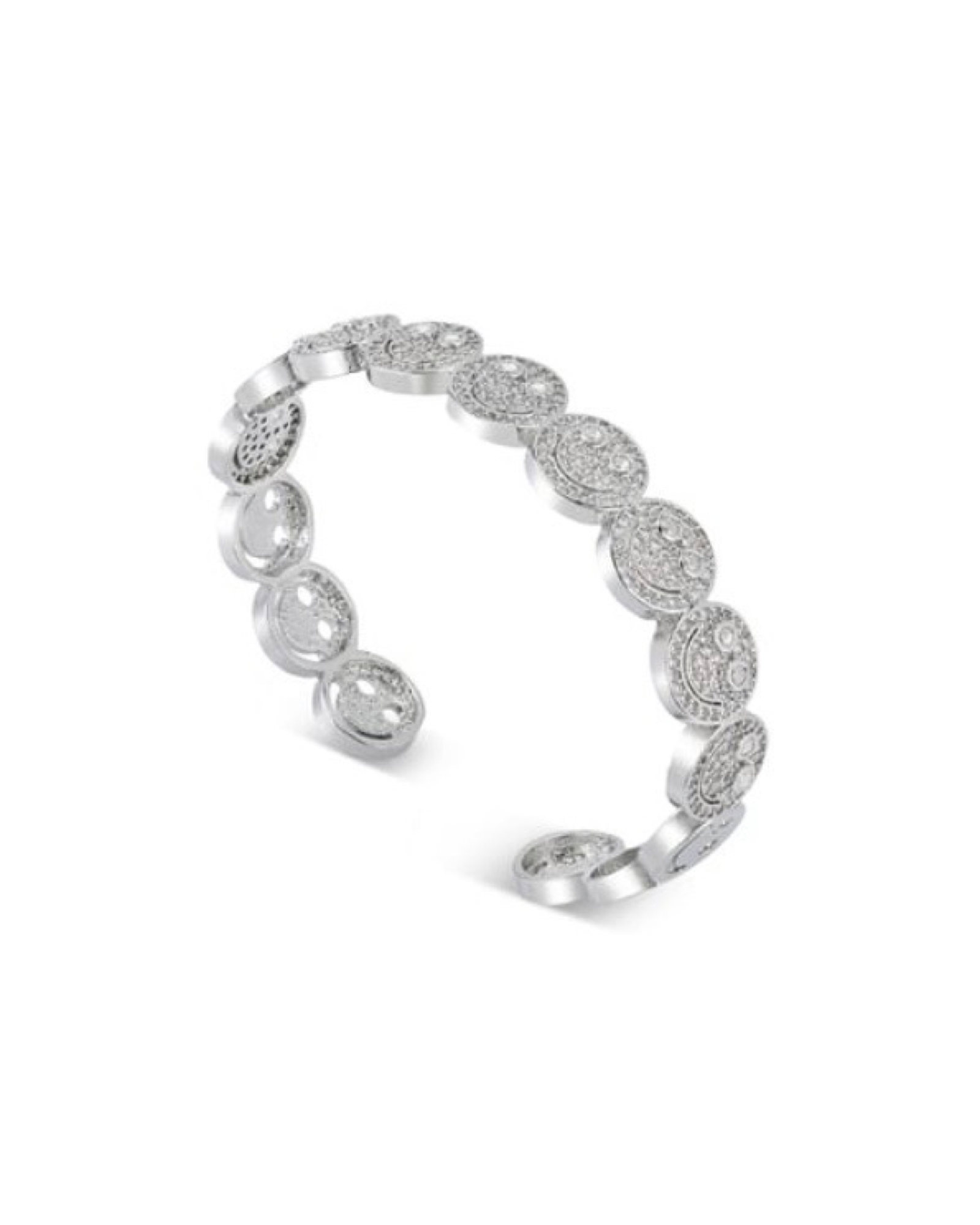 Silver Smiley Bracelets