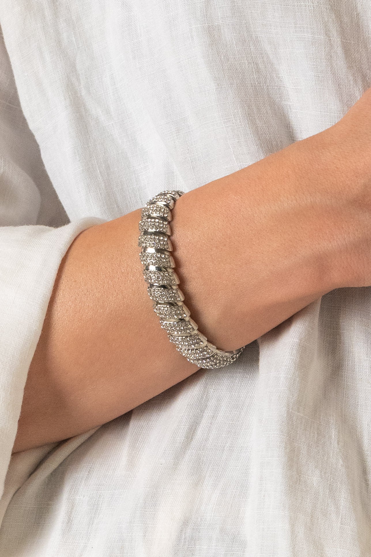 Silver - Silver Twistlets Bracelets