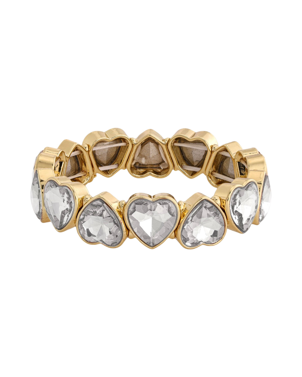 Extra Gold Love Loops Bracelet - Gold Color
