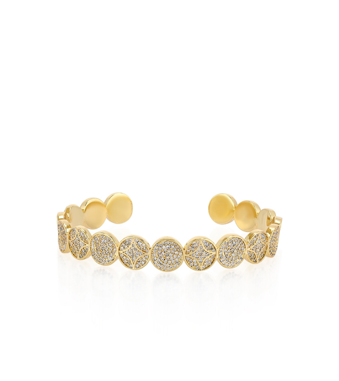 Silver - Gold Stars Bracelet