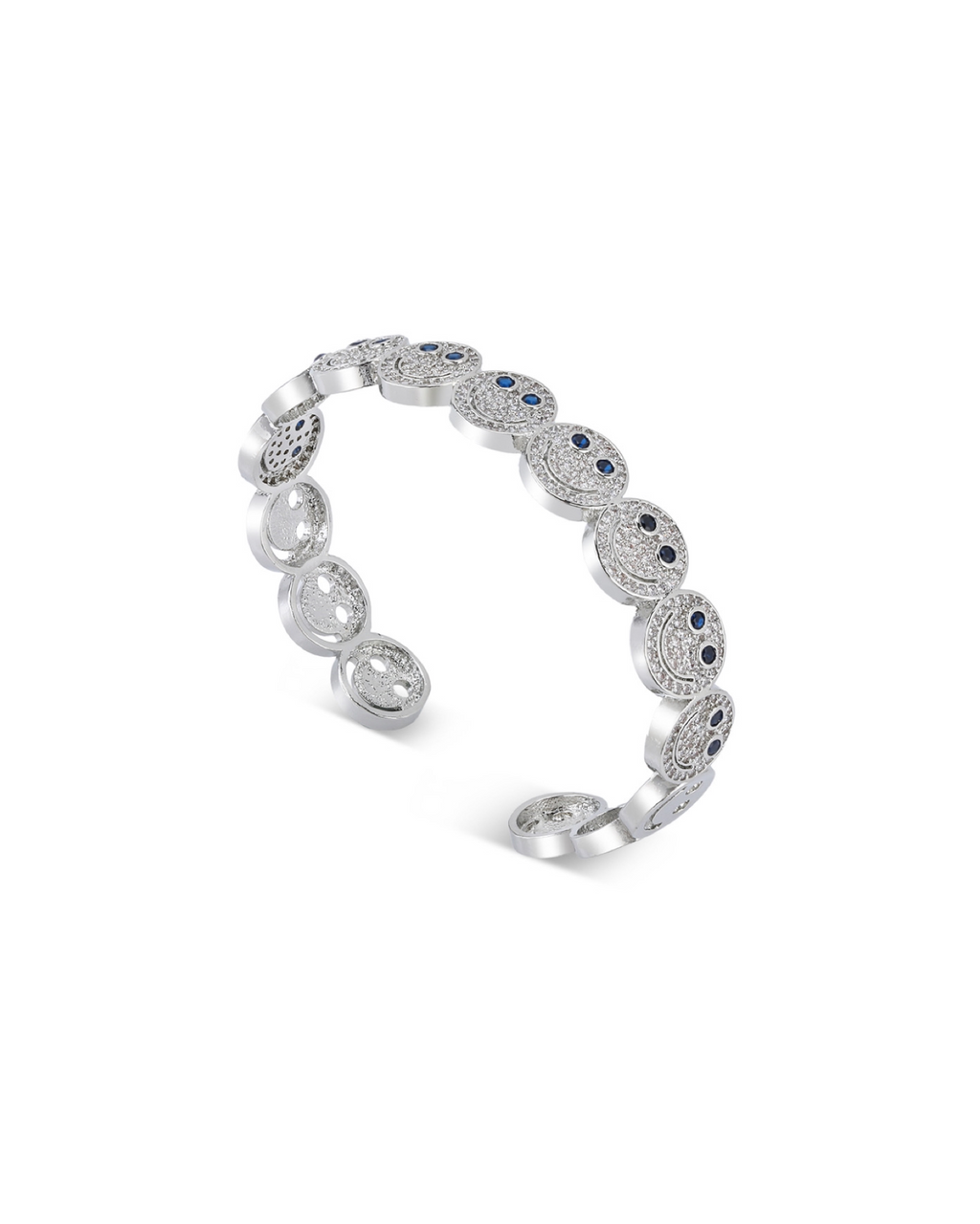 Silver Smiley Bracelets