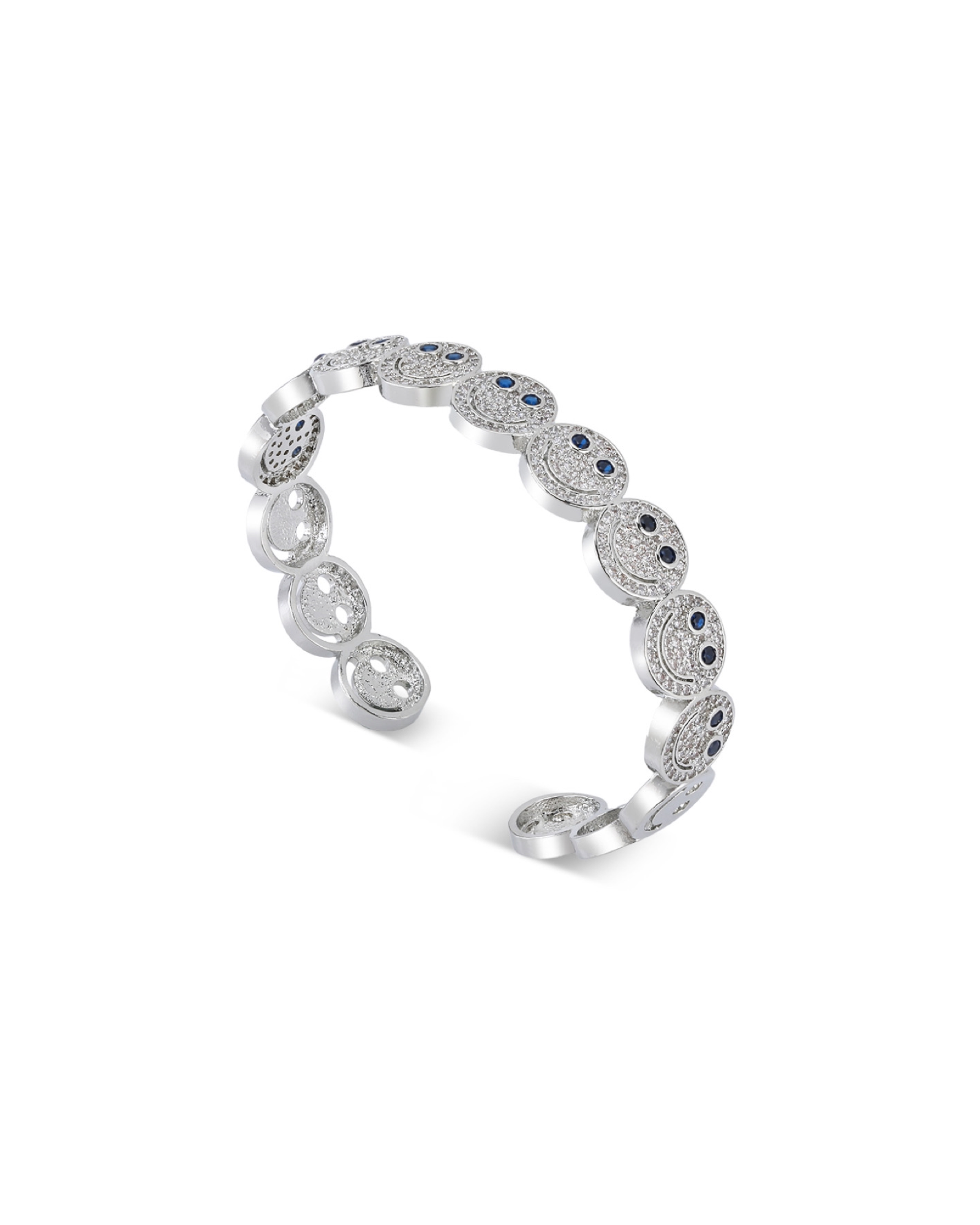 Silver Smiley Bracelets