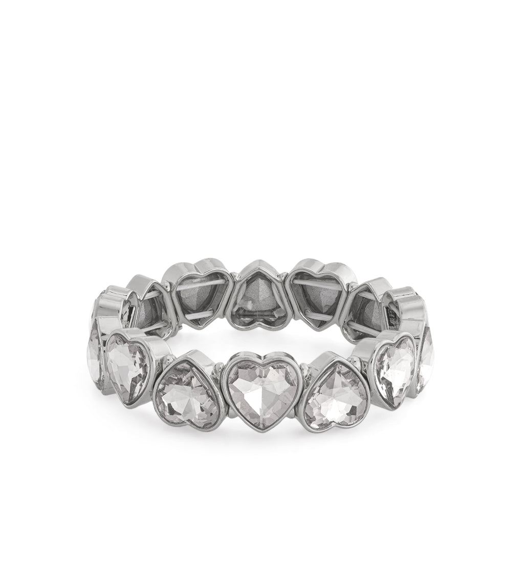 Extra Silver Love Loops Bracelet - Silver Color