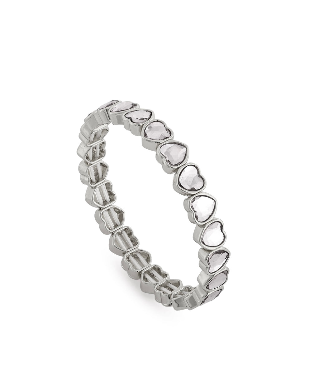 Mini Silver Love Loops Bracelets - Silver Color